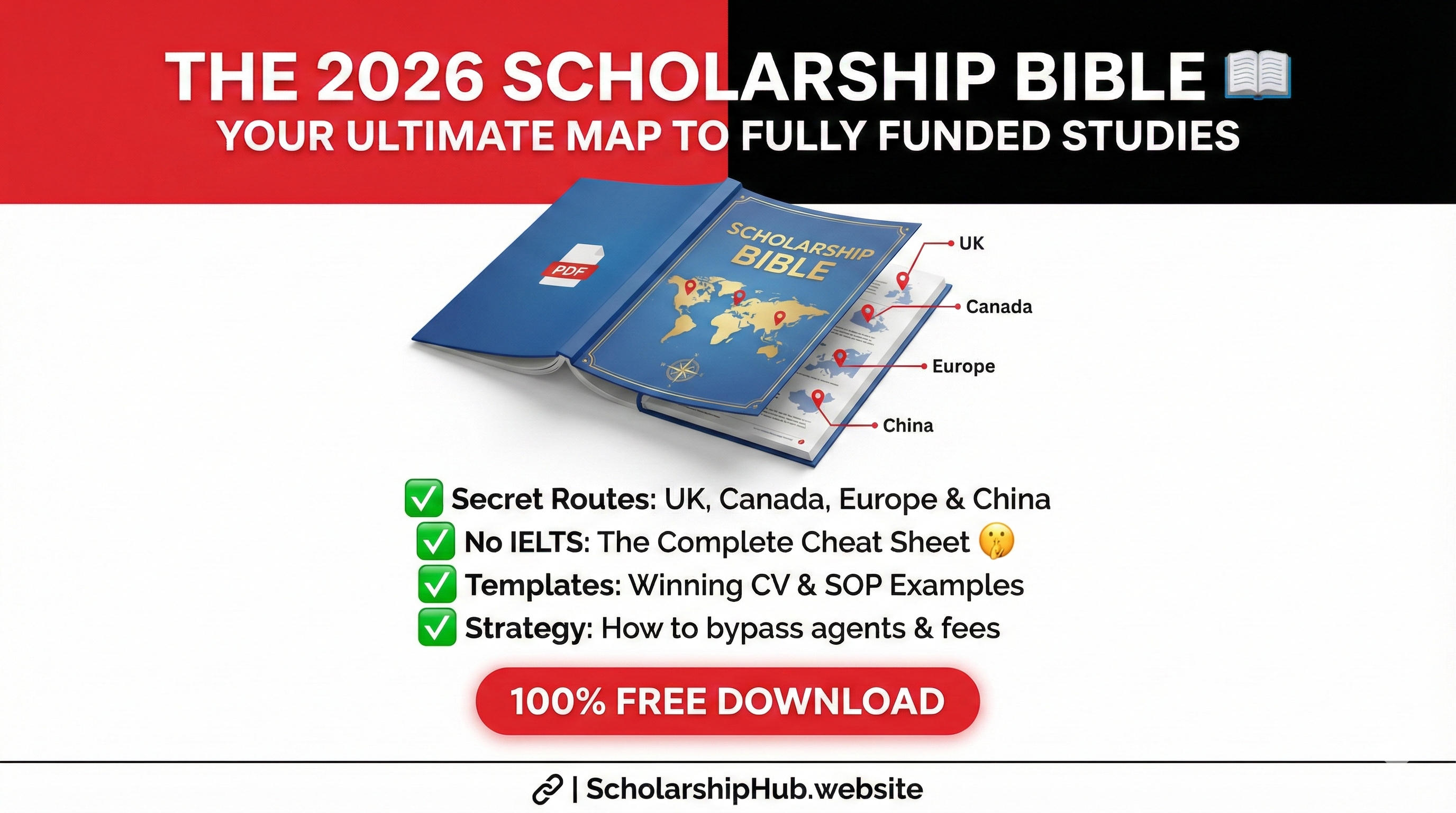 The 2026 Global Scholarship Bible: 50-Page Guide to Full Funding