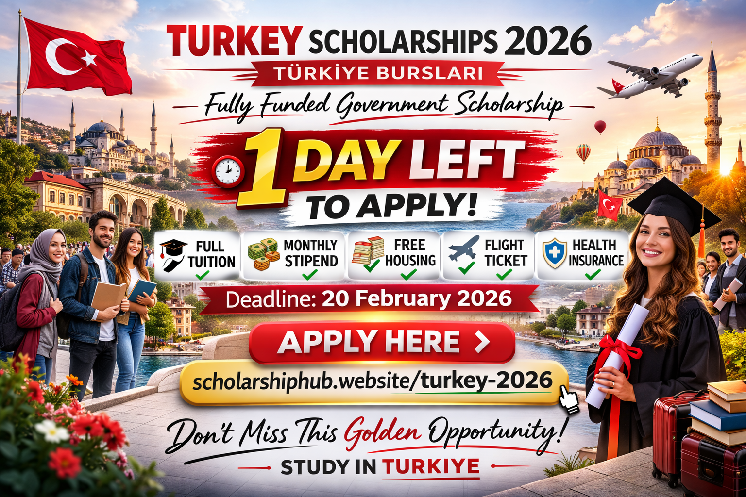 Turkey Government Scholarship – Fully Funded Scholarship in Turkey