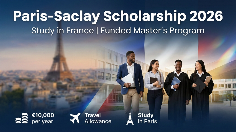 University of Paris-Saclay Scholarship 2026 in France (Funded) | Study in Europe for US &amp;amp; International Students – Fully Funded Scholarship in France