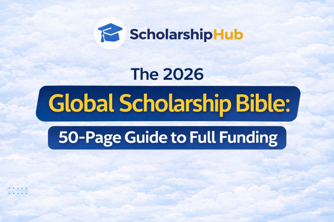 The 2026 Global Scholarship Bible: 50-Page Guide to Full Funding